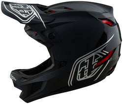 Troy Lee Designs D4 Polyacrylite Helmet   Shadow Black, Small MPN: 174499002 UPC: 887202495557 Helmets D4 Polyacrylite Helmet