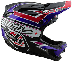 Troy Lee Designs D4 Polyacrylite Helmet   Linear Black, X-Large - Helmets - D4 Polyacrylite Helmet