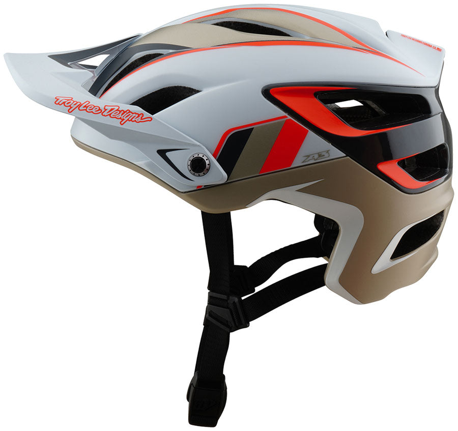 Troy Lee Designs A3 Helmet   Intake White, X-Large/2X-Large