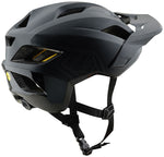 Troy Lee Designs Flowline Helmet   Point Black/Charcoal, X-Large/2X-Large - Helmets - Flowline Helmet