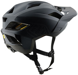 Troy Lee Designs Flowline Helmet   Point Black/Charcoal, Medium/Large - Helmets - Flowline Helmet