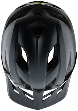 Troy Lee Designs Flowline Helmet   Point Black/Charcoal, X-Small/Small - Helmets - Flowline Helmet