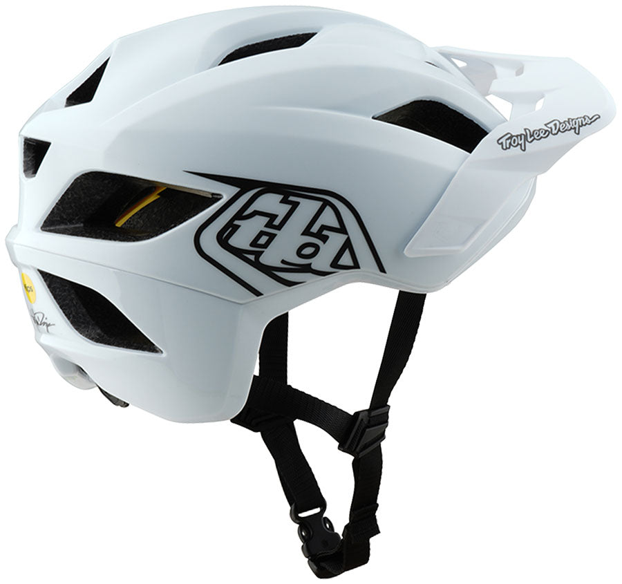 Troy Lee Designs Flowline Helmet   Point White/Black, X-Small/Small - Helmets - Flowline Helmet