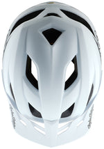 Troy Lee Designs Flowline Helmet   Point White/Black, X-Large/2X-Large - Helmets - Flowline Helmet