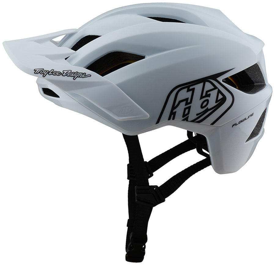 Troy Lee Designs Flowline Helmet   Point White/Black, Medium/Large