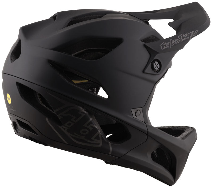 Troy Lee Designs Stage Helmet   Drone Black, X-Large/2X-Large - Helmets - Stage Helmet