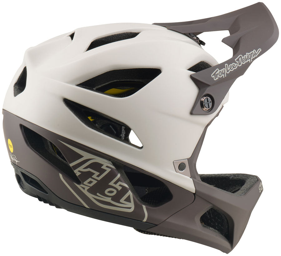 Troy Lee Designs Stage Helmet   Drone Pumice, Medium/Large - Helmets - Stage Helmet