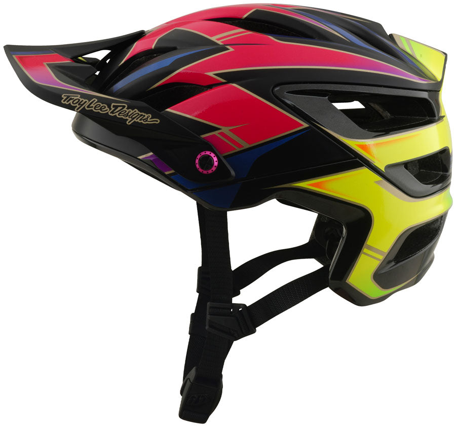 Troy Lee Designs A3 Helmet   Electra Black, Medium/Large - Helmets - A3 Helmet