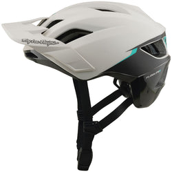 Troy Lee Designs Flowline SE Helmet   Stacks Pumice / Real Teal, X-Small/Small - Helmets - Flowline SE Helmet