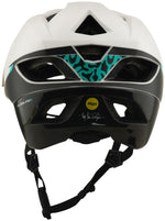 Troy Lee Designs Flowline SE Helmet   Stacks Pumice / Real Teal, X-Small/Small - Helmets - Flowline SE Helmet