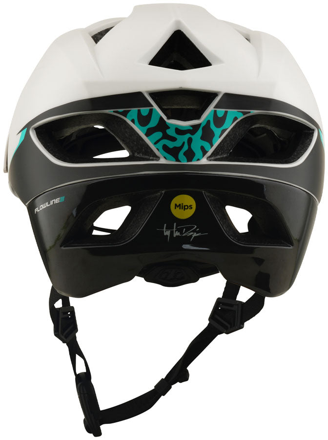 Troy Lee Designs Flowline SE Helmet   Stacks Pumice / Real Teal, X-Large/2X-Large - Helmets - Flowline SE Helmet