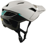 Troy Lee Designs Flowline SE Helmet   Stacks Pumice / Real Teal, X-Large/2X-Large MPN: 110919005 UPC: 887202535758 Helmets Flowline SE Helmet