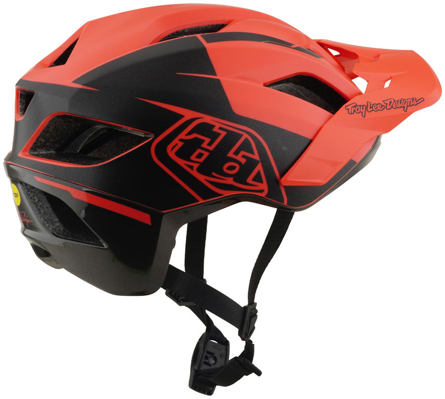 Troy Lee Designs Flowline SE Helmet   Hydro Coral / Charcoal, Medium/Large - Helmets - Flowline SE Helmet