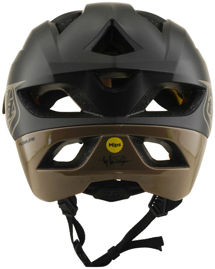 Troy Lee Designs Flowline Helmet   Point Charcoal / Timber, X-Small/Small - Helmets - Flowline Helmet