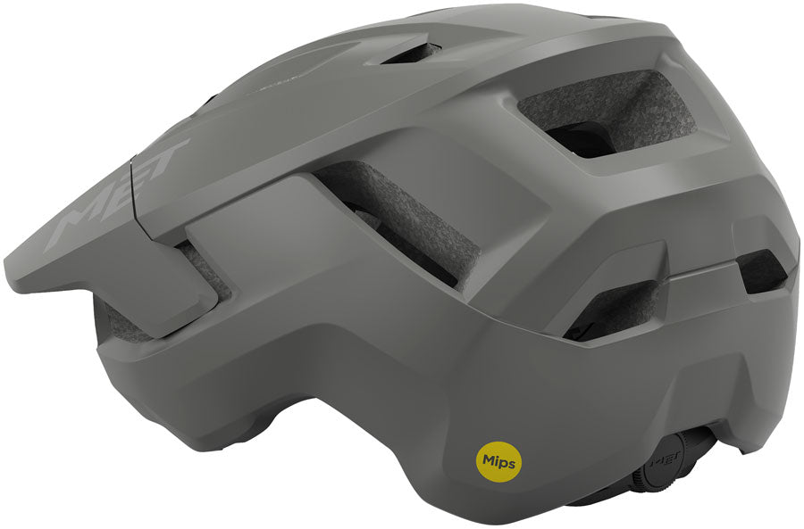 MET Terrae Helmet - Absolute Matte Gray, Medium MPN: 3HM158CE00MGA1 Helmets Terrae MIPS Helmet