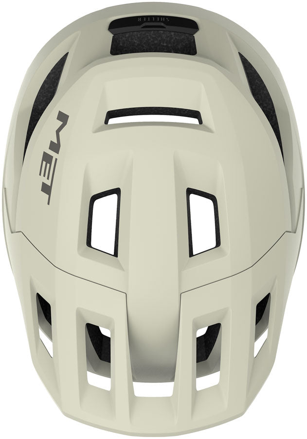 MET Shelter Helmet - Off Matte White, X-Large - Helmets - Shelter MIPS Helmet