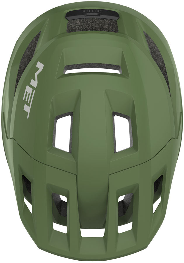 MET Shelter Helmet - Matte Green, Large - Helmets - Shelter MIPS Helmet