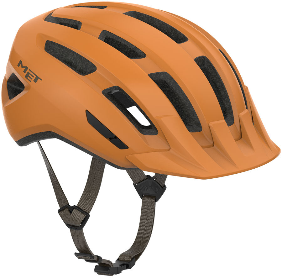 MET Downtown Helmet - Matte Orange, Medium/Large - Helmets - Downtown MIPS Helmet