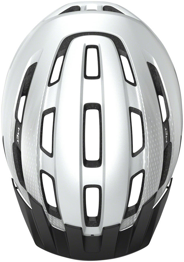 MET Downtown MIPS Helmet - White, Glossy, Small/Medium - Helmets - Downtown MIPS Helmet