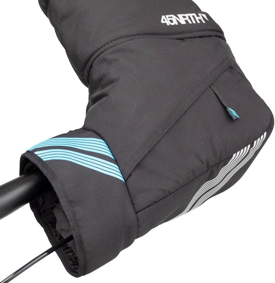 45NRTH Cobrafist Flat Bar Pogies - Black, One Size - Pogies - Cobrafist Pogies