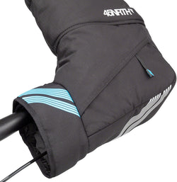 45NRTH Cobrafist Flat Bar Pogies - Black - Pogies - Cobrafist Pogies