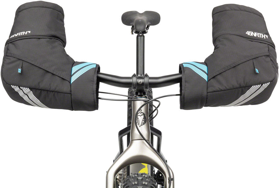 45NRTH Cobrafist Flat Bar Pogies - Black, One Size - Pogies - Cobrafist Pogies