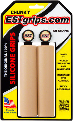 ESI Chunky Grips - Tan MPN: GCKTN UPC: 818113020804 Grip Chunky Grips