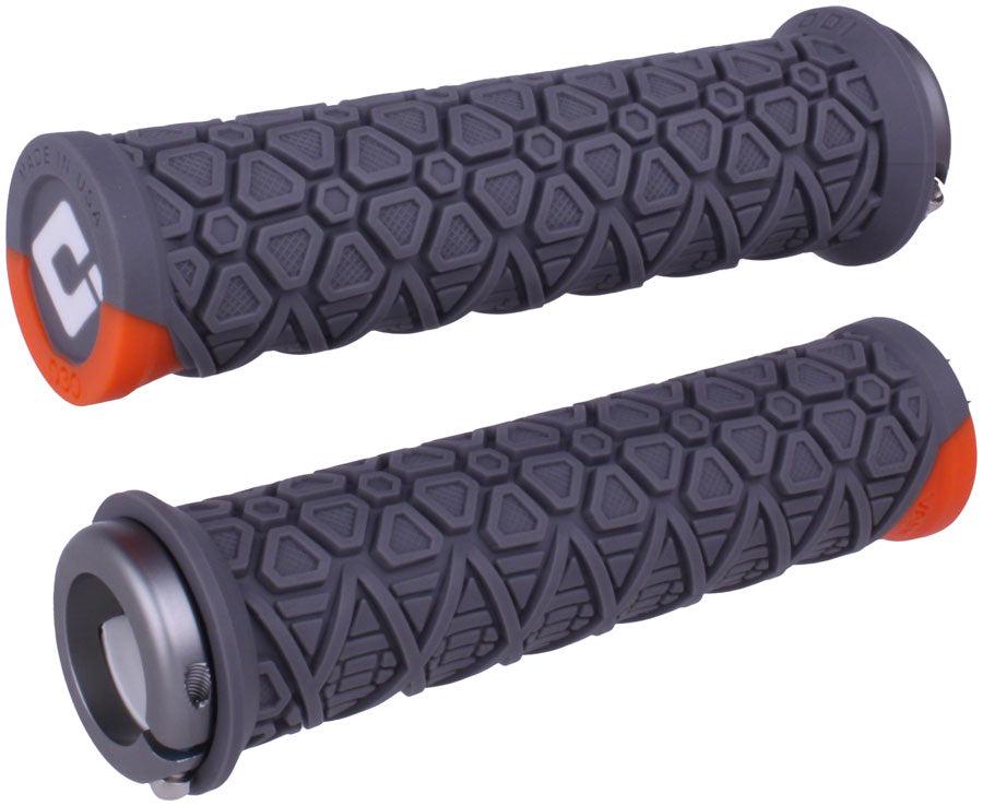 ODI Vanquish V2.1 Grips - Graphite, Lock-On