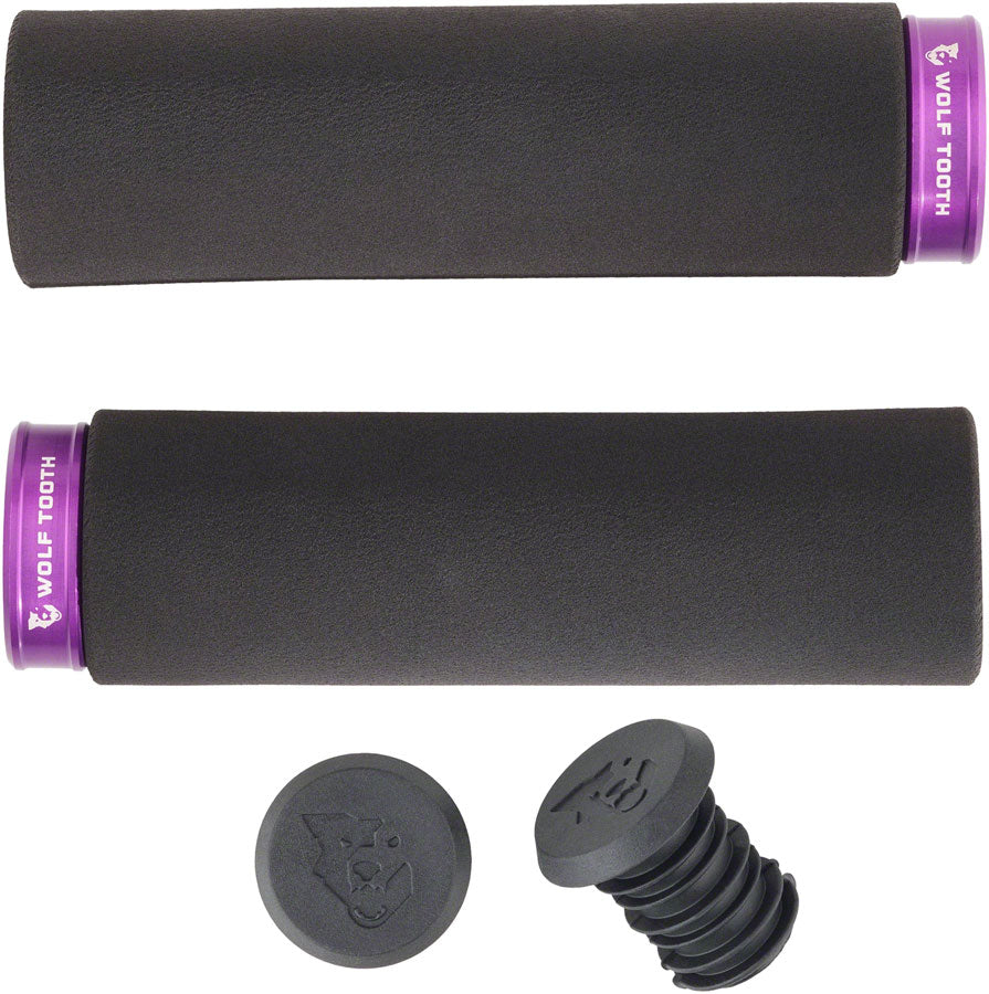 Wolf Tooth Fat Paw Lock-on Grips - Ultraviolet Purple