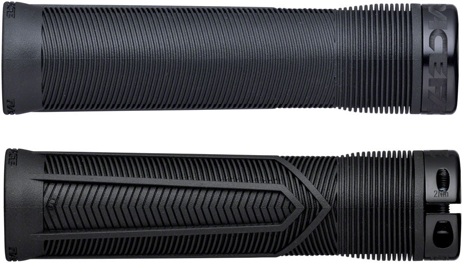 RaceFace Chester Grips - Lock-On, Black, 31mm Grip 821973472478