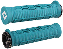 ODI Elite Pro V2.1 Grips - Turquoise/Black, Lock-On Grip