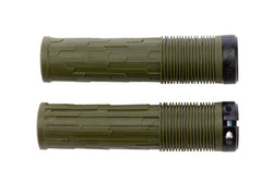 Teravail Lytho Grips - Lock-On, Olive Green, 35mm MPN: 19-000614 UPC: 708752531536 Grip Lytho Lock-On Grips