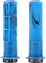 DMR DeathGrip 2 Flanged Grips - Thin, Lock-On, Blue Mable MPN: DMR-G-004-002 Grip DeathGrip 2 Flanged Grips