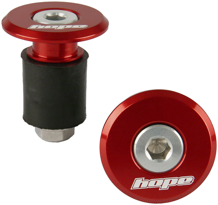Hope Grip Doctor Bar End Plugs, Red MPN: GRDOCR Bar End Plug Grip Doctor Bar End Plugs