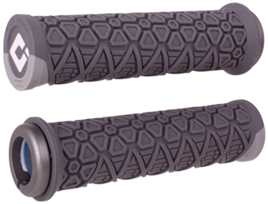 ODI Vanquish Grips - Graphite/Gray, Lock-On MPN: D33VSHG-G UPC: 711484196690 Grip Vanquish Lock-On Grips