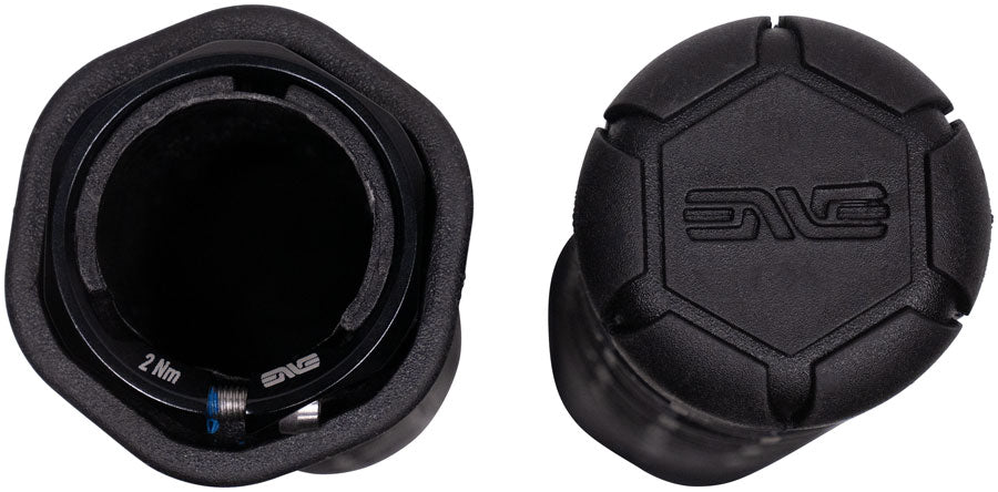 ENVE Composites Fractal Lock-On Trail Grips - 31.5mm, Black - Grip - Fractal Lock-On Trail Grips