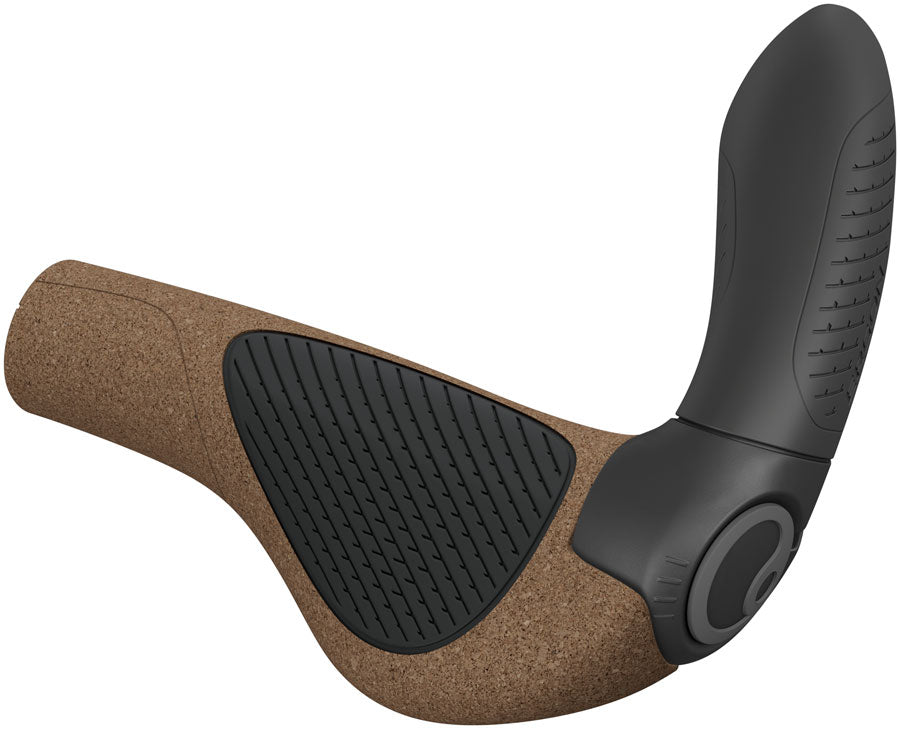 Ergon GP4 Evo BioKork Grips - Lock-On, Small, Black/Tan MPN: 42410361 Grip GP4 Evo BioKork Grips