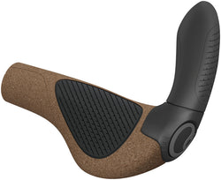 Ergon GP4 Evo BioKork Grips - Lock-On, Large, Black/Tan MPN: 42410366 Grip GP4 Evo BioKork Grips