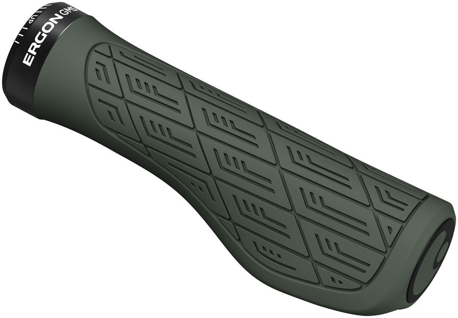 Ergon GMS Grips - Lock-On, Sage Green, Small - Grip - GMS Grips