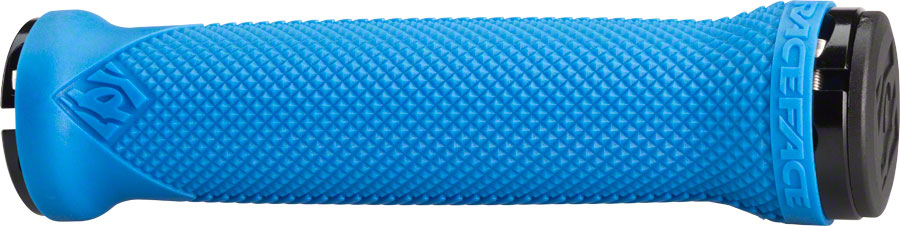 RaceFace Lovehandle Grips - Blue, Lock-On MPN: AC990071 UPC: 821973281636 Grip Lovehandle