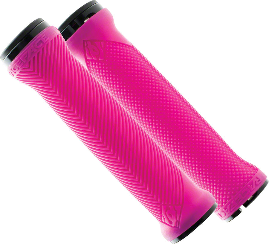 Race Face Lovehandle Grip: Neon Pink