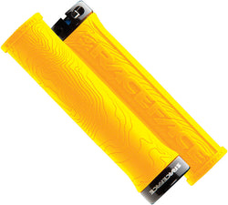 RaceFace Half Nelson Grips - Yellow, Lock-On MPN: AC990064 UPC: 895428009601 Grip Half Nelson