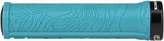 RaceFace Half Nelson Grips - Turquoise, Lock-On - Grip - Half Nelson