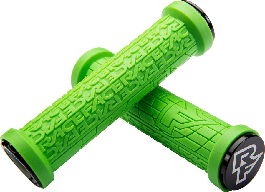 RaceFace Grippler Grips - Green, Lock-On, 30mm MPN: AC990084 UPC: 821973317458 Grip Grippler