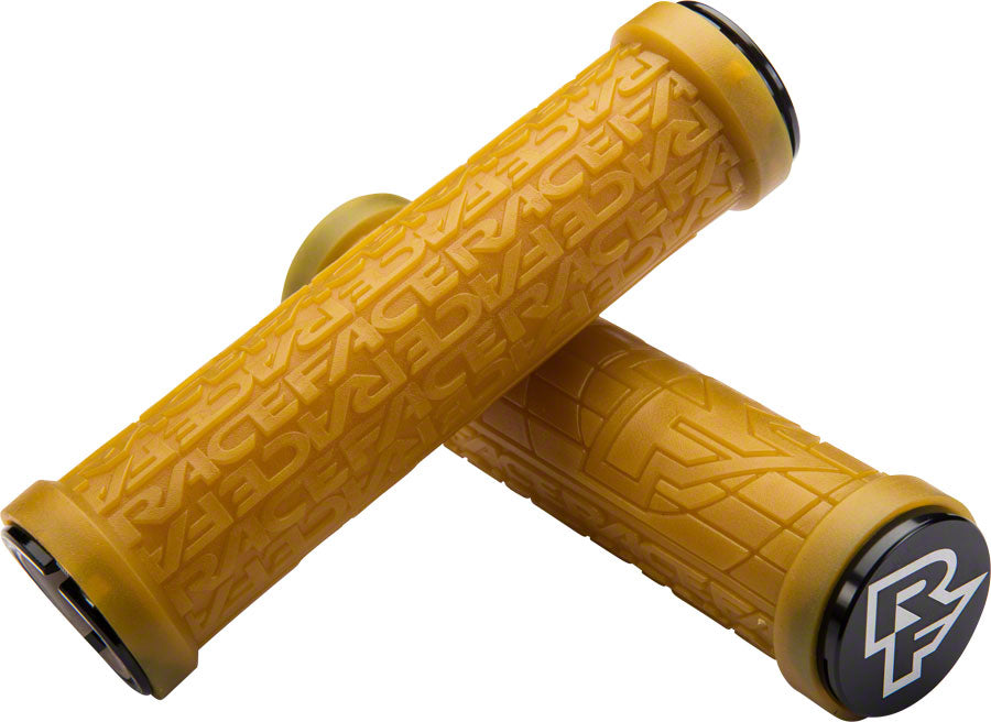 RaceFace Grippler Grips - Gum, Lock-On, 33mm Grip 821973317601