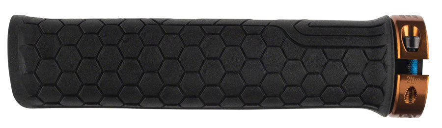 RaceFace Getta Grips - Lock-On, 30mm, Black/Kashmoney Gold MPN: GP20GETTA30BLKGLD UPC: 821973371825 Grip Getta Grip