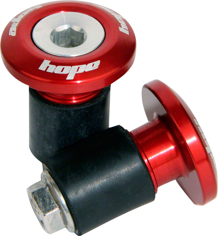 Hope Grip Doctor Bar End Plugs, Red MPN: GDOCR Bar End Plug Grip Doctor Bar End Plugs