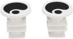 Ergon End Plugs for GA2/GA2Fat/GA3: Black - Bar End Plug - GA2/GA2 Fat/GA3 Bar End Plugs