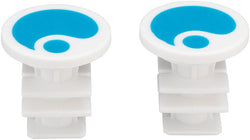 Ergon End Plugs for GA2/GA2Fat/GA3: Blue - Bar End Plug - GA2/GA2 Fat/GA3 Bar End Plugs