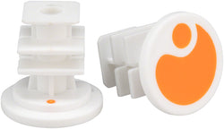 Ergon End Plugs for GA2/GA2Fat/GA3: Orange MPN: 42480057 Bar End Plug GA2/GA2 Fat/GA3 Bar End Plugs